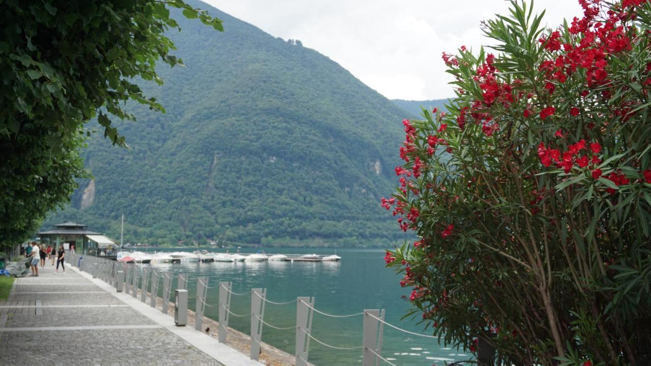 Vakantiehuis Casasdecasper - Camping Italie Otel Porlezza Dış mekan fotoğraf
